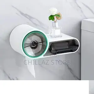 Wall Mounted Toilet Paper Holder.
