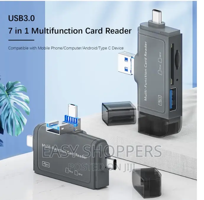 7 in 1 Multifunction Card Reader Adapter