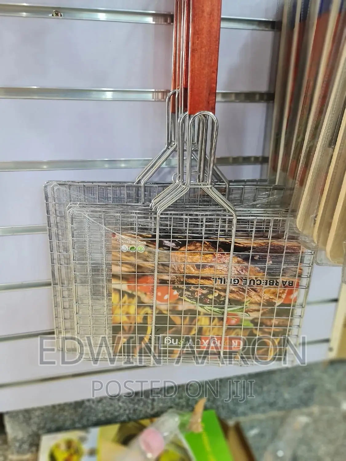Barbeque Grill Net Baskets (Big And Small Sizes)