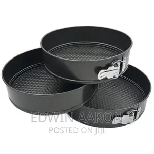Round Shaped Baking Tray Set of 3