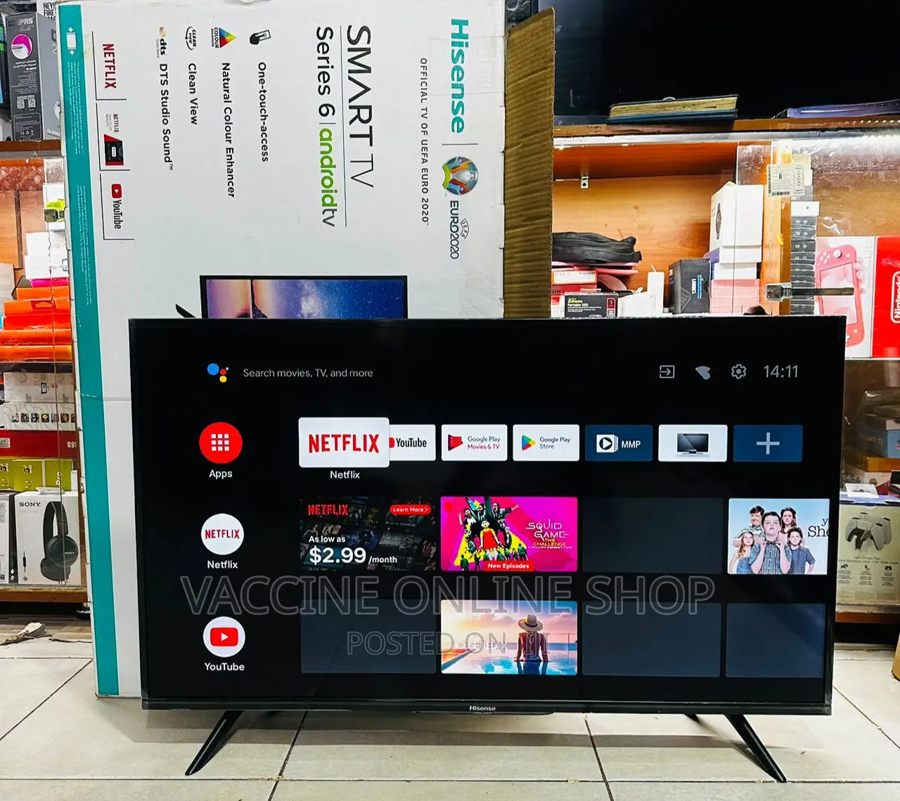 Hisense 32inches Smart Android/Hisense 32 Smart Tv N12