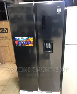 Chiq Side by Side Fridge 560l/ Chiq 560L With Dispenser