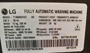 New LG 13kg Wash and Dry Washing Machine