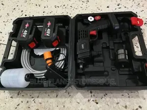 Rechargeable High Pressure Car Washer Pump With 2 Batteries