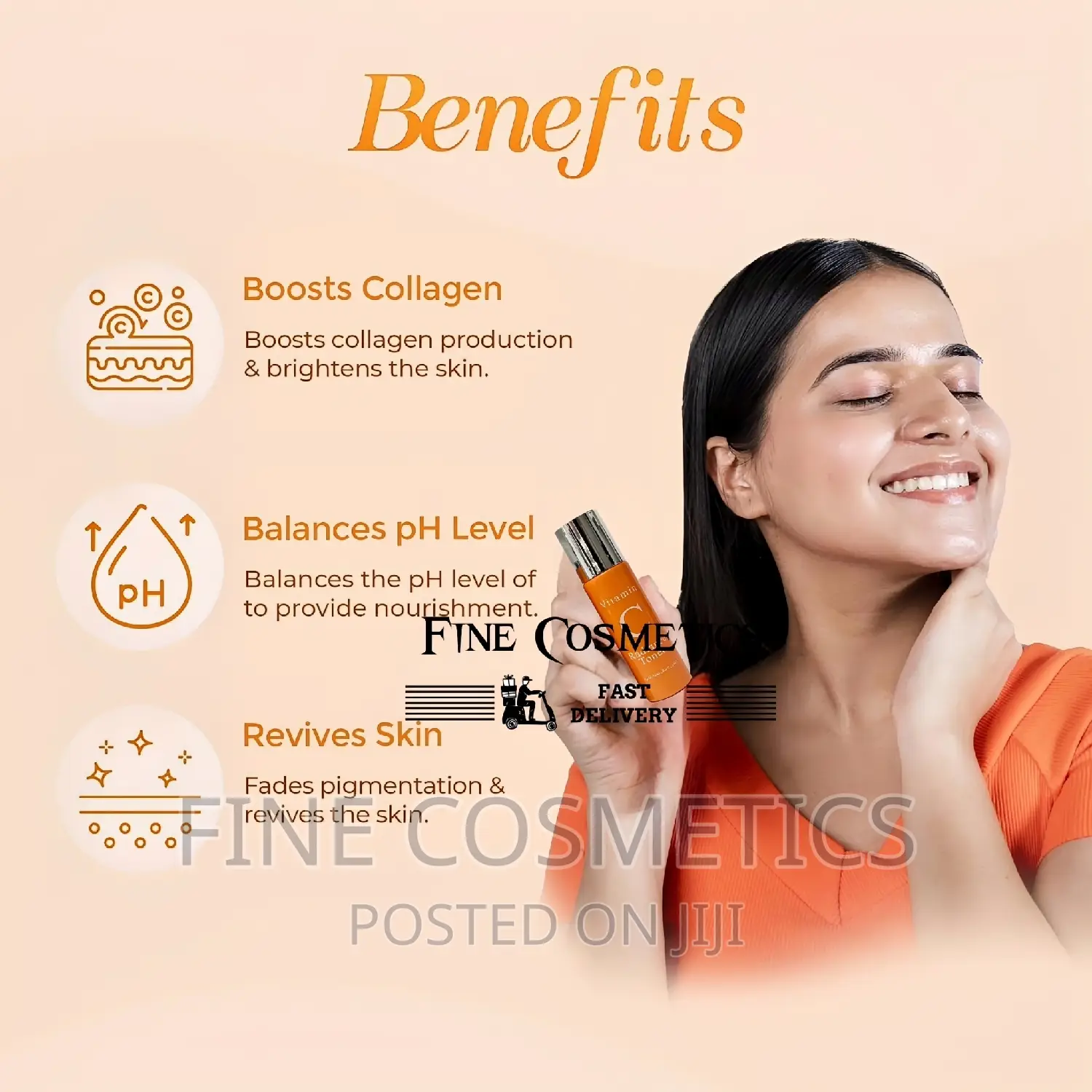 VITAMIN C TONER |Instant Glowing Booster Radiance Face Toner