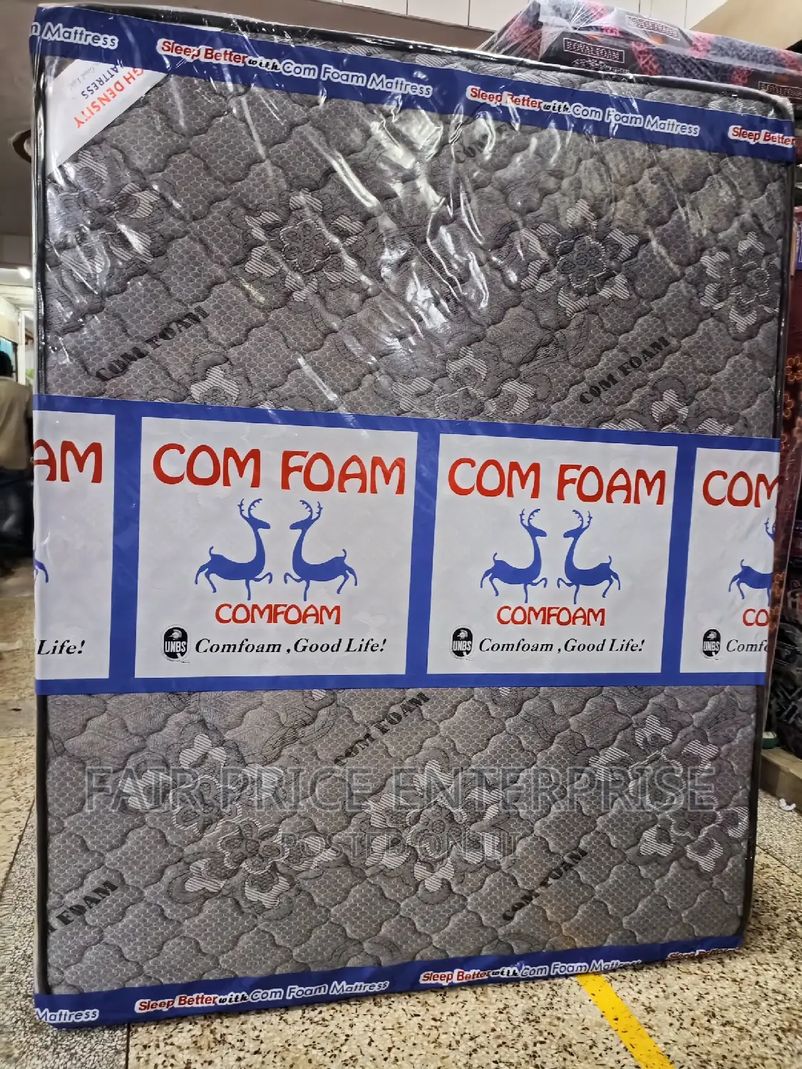 Original Comfoam Mattress High Density 6*6 By6 Inches