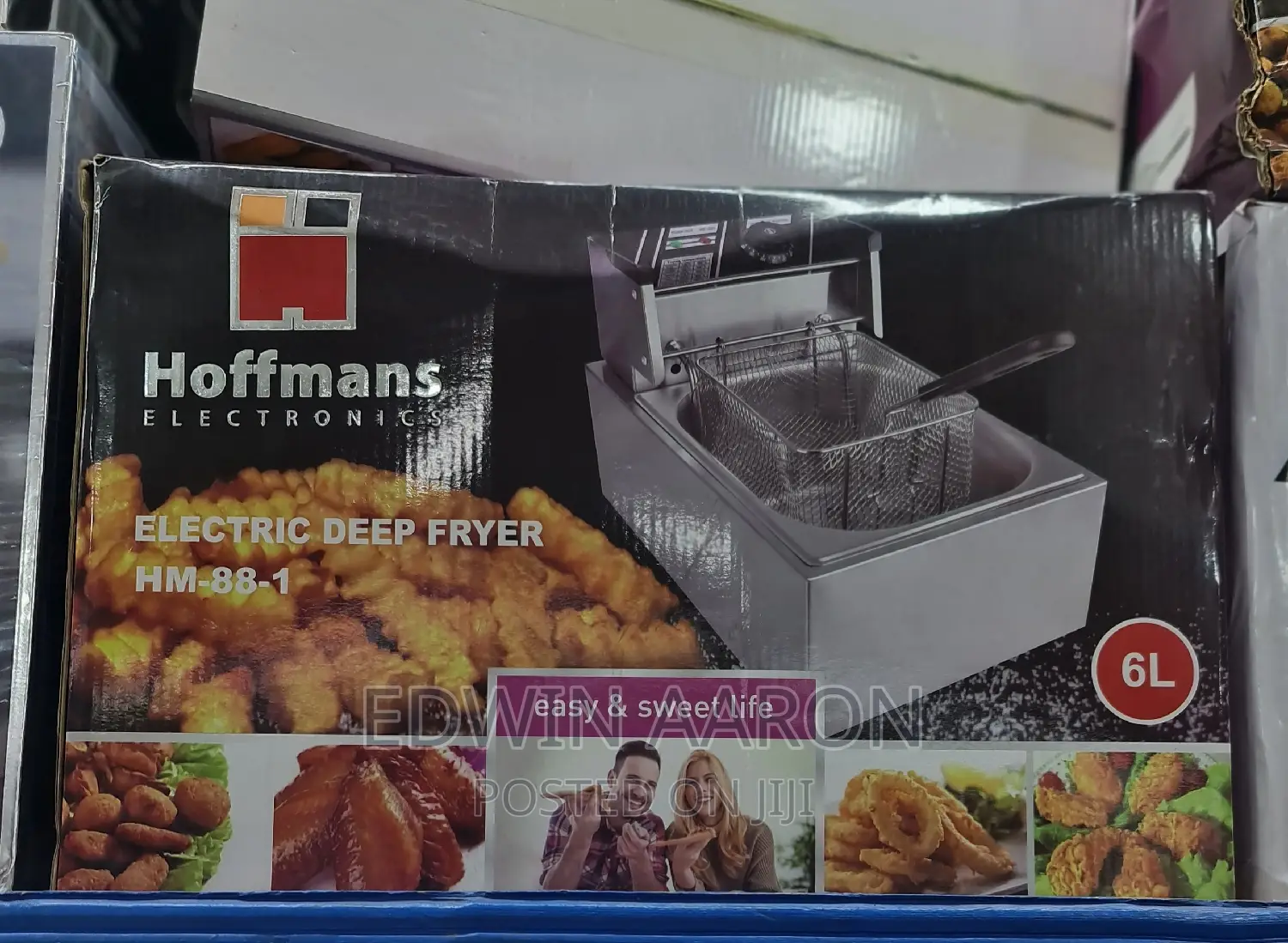 Hoffmans Single Deep Fryer 6L