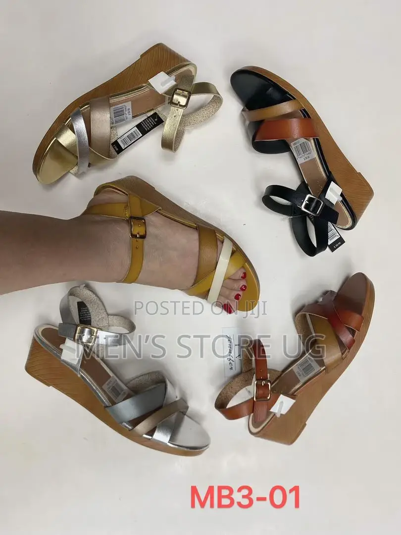 Ladies Fancy Wedge Shoes
