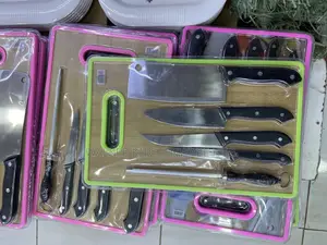 Chopping Board Set With Knives