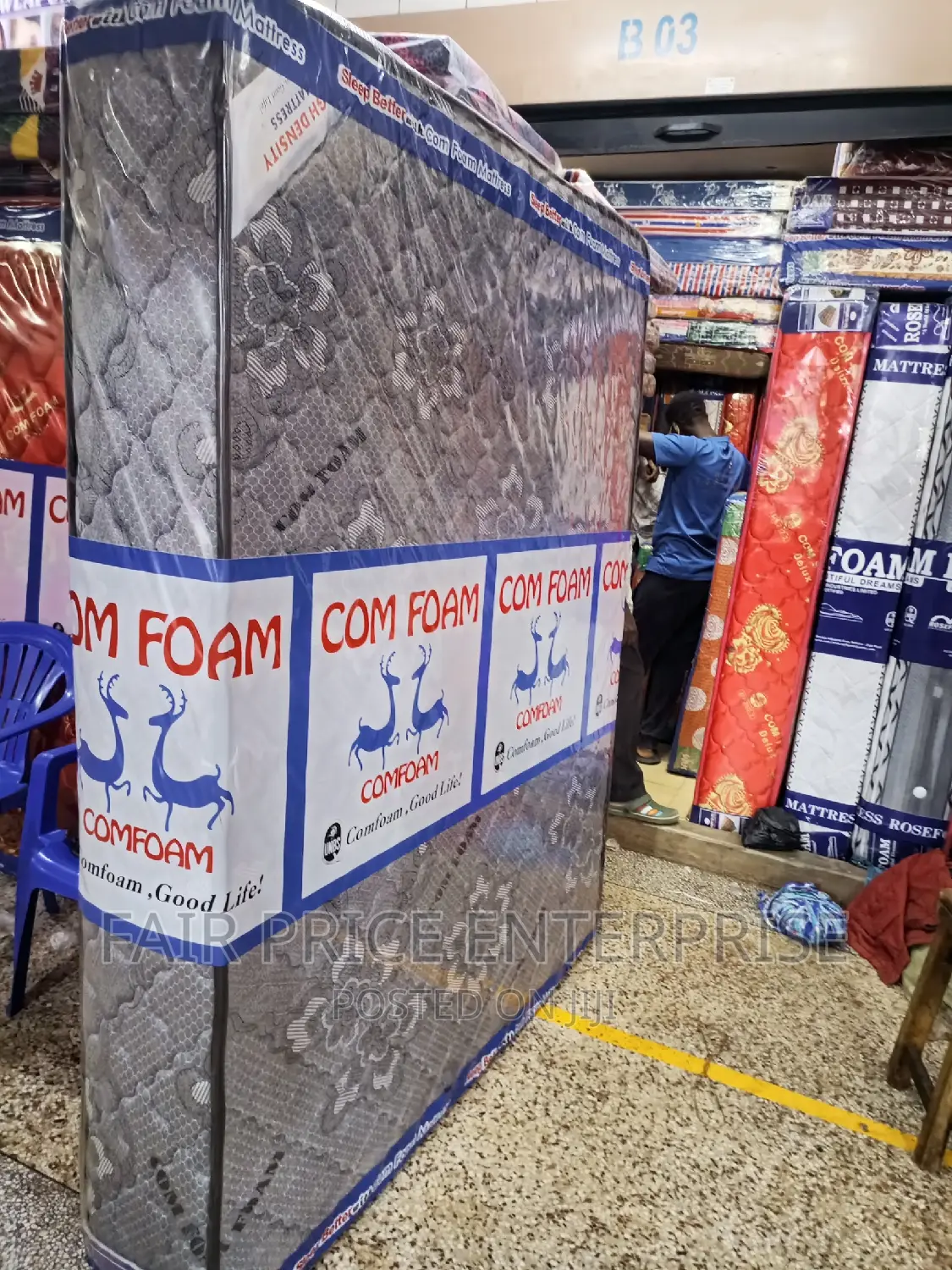 Mattresses Premium High Density 5*6 By10 Inches Comfoam