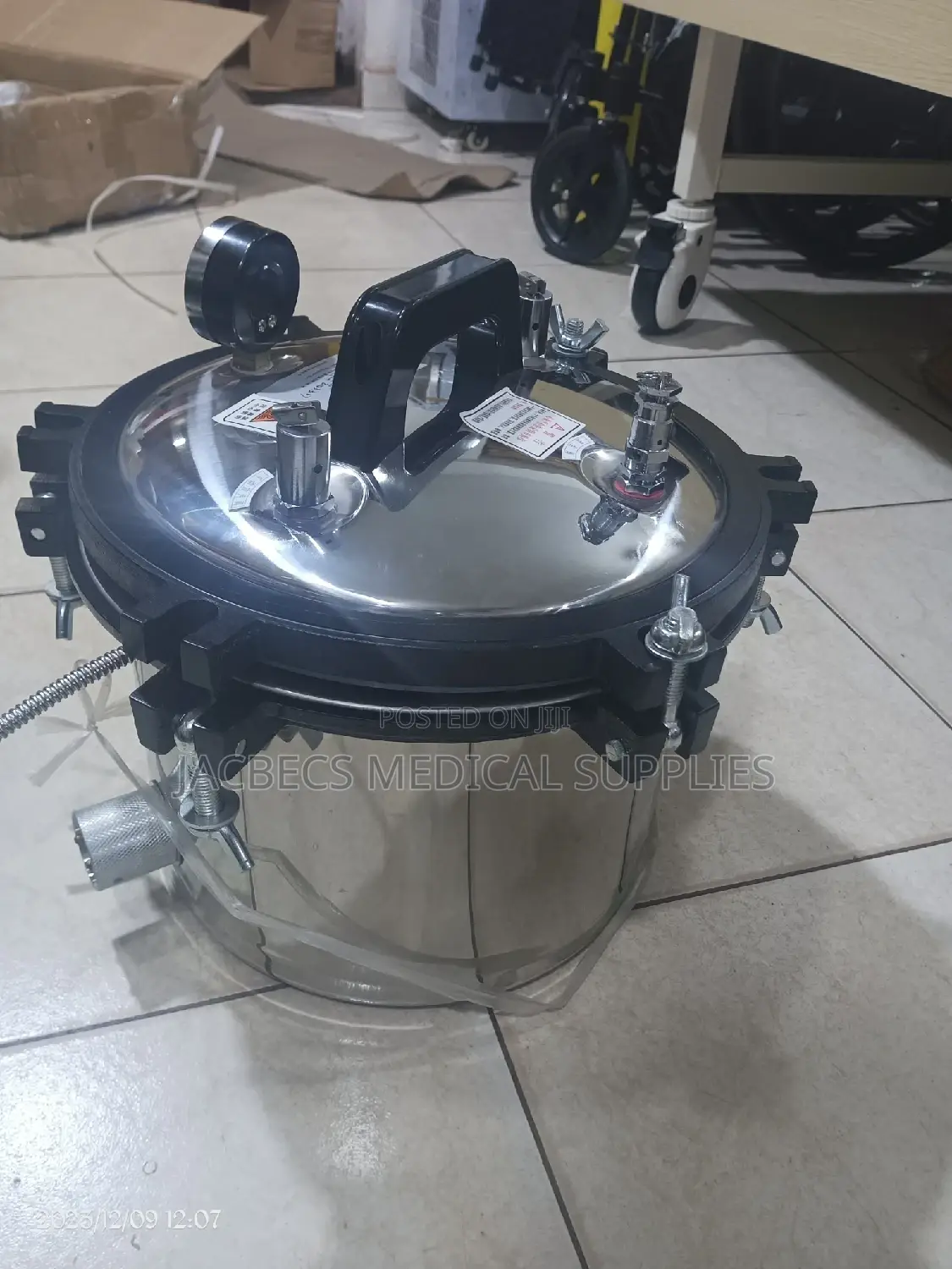 Autoclave Stainless Steel 12 LTRS