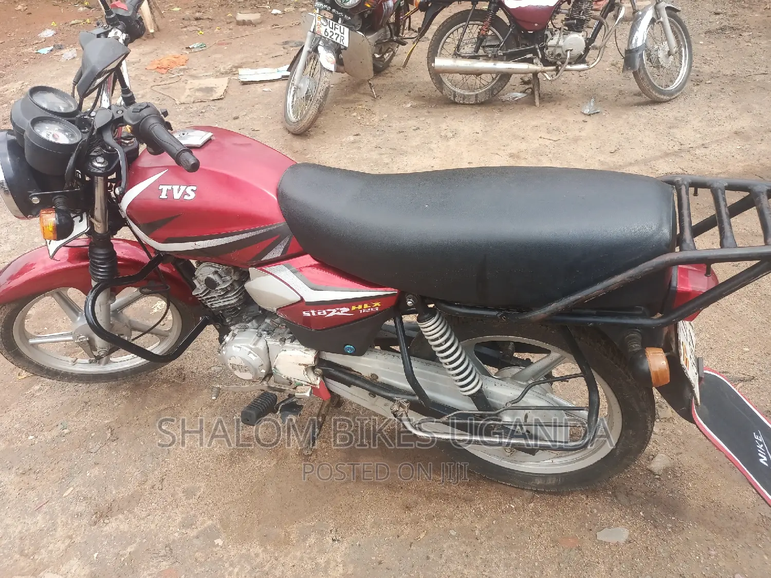 TVS HLX 125 2023 Red
