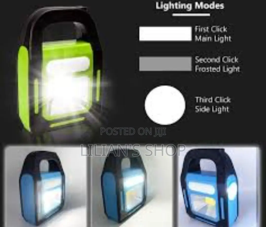 3 In 1 Rechargeable Solar Work Light