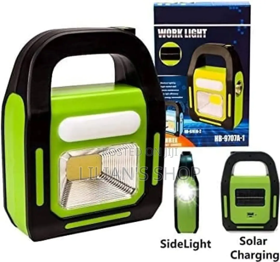 3 In 1 Rechargeable Solar Work Light