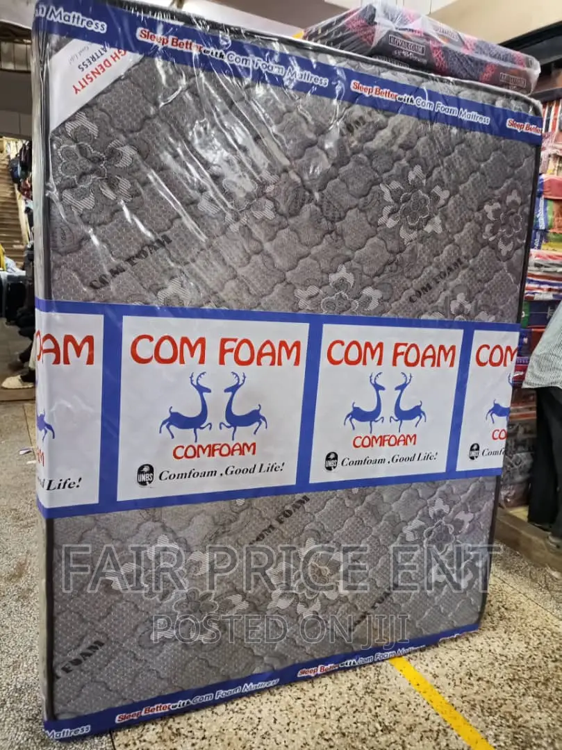Premium High Density Mattress.6x6x10.( Gray)
