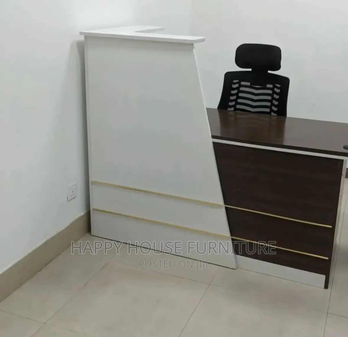 Reception Desk and Chair