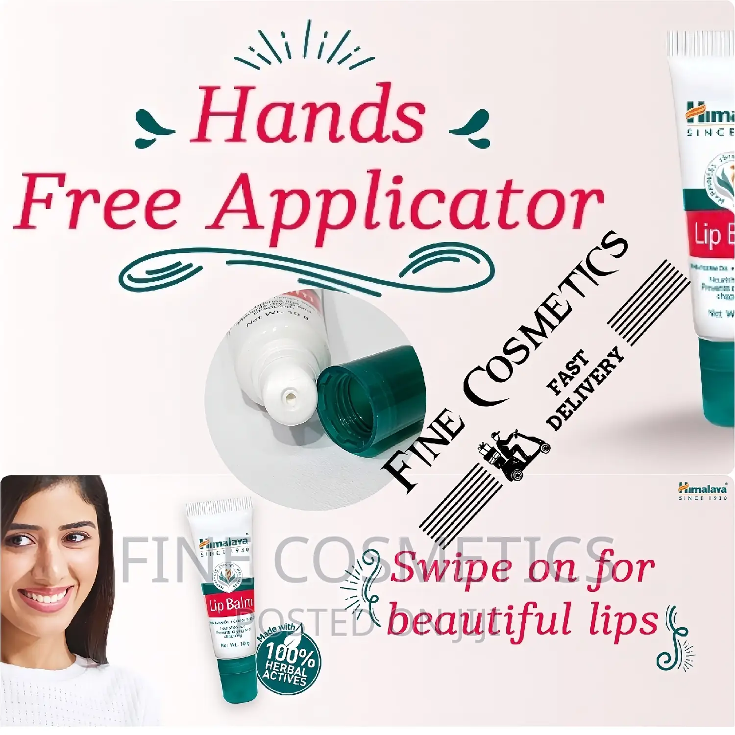Himalaya Dry Lips Care Lipbalm for Cracked/Chapped Lips.