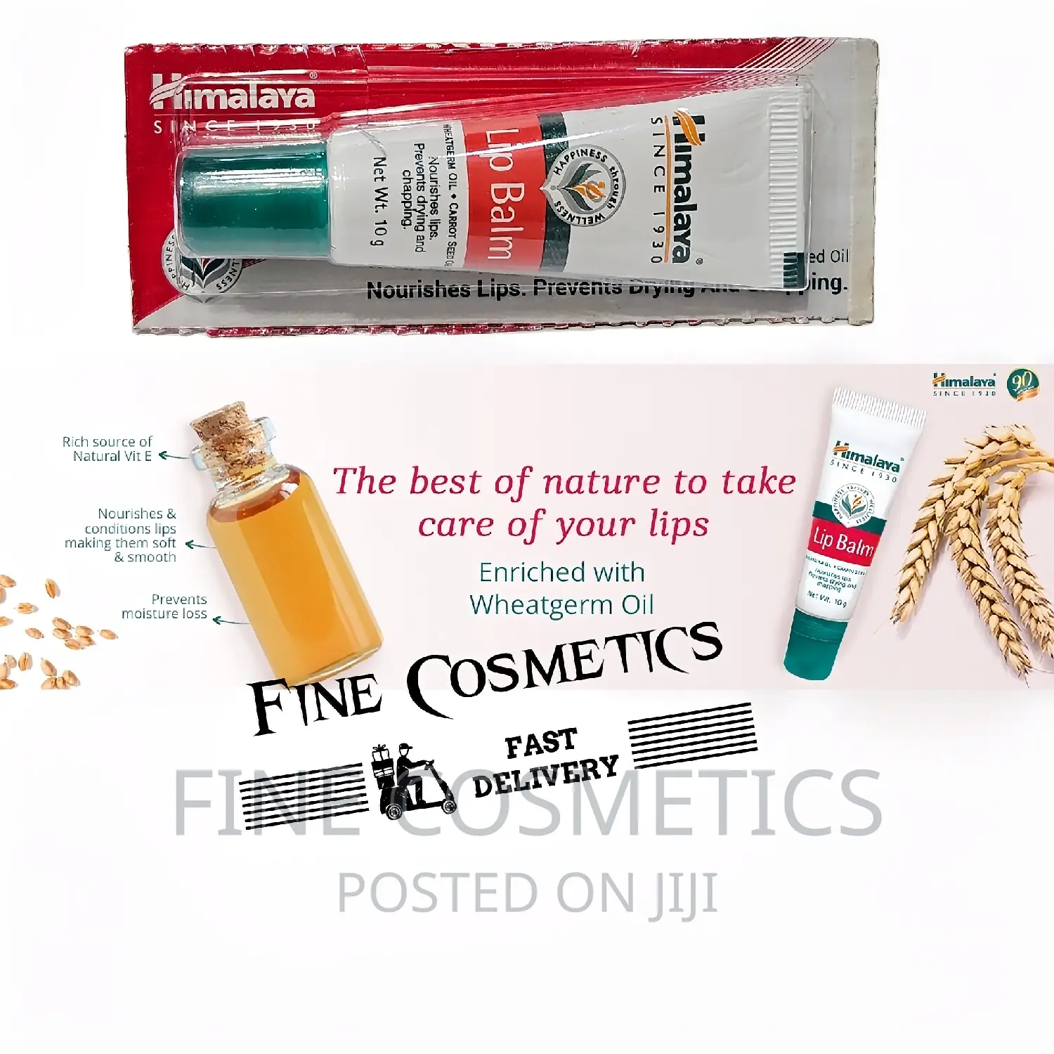 Himalaya Dry Lips Care Lipbalm for Cracked/Chapped Lips.