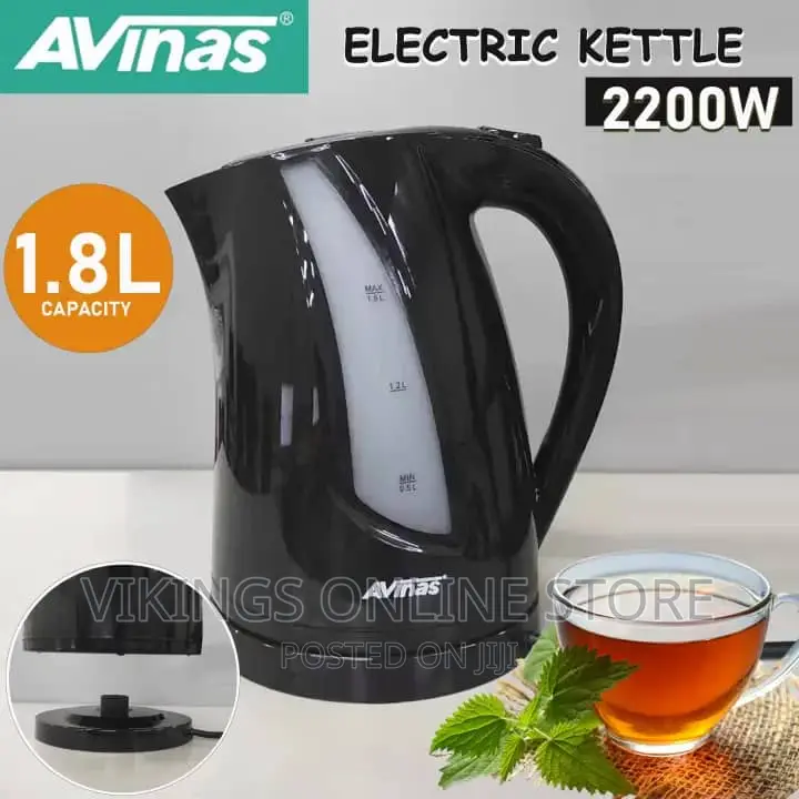 1.8L Automatic Switch Off Cordless Electric Kettle.