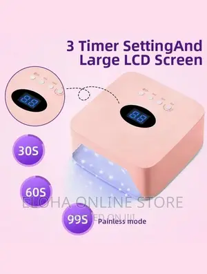 Rechargeable Cordless UV /LED Nail Lamp