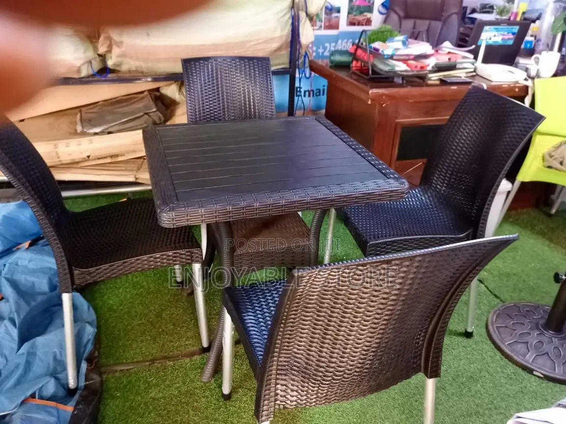 Bar and Restaurant Plastic Chairs and Table