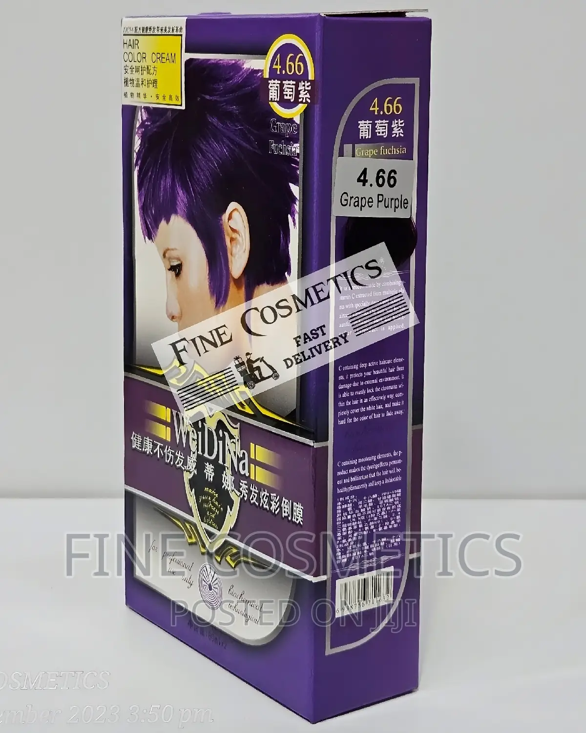 Magic Power Purple Hair Color Long Lasting Fade Resistant