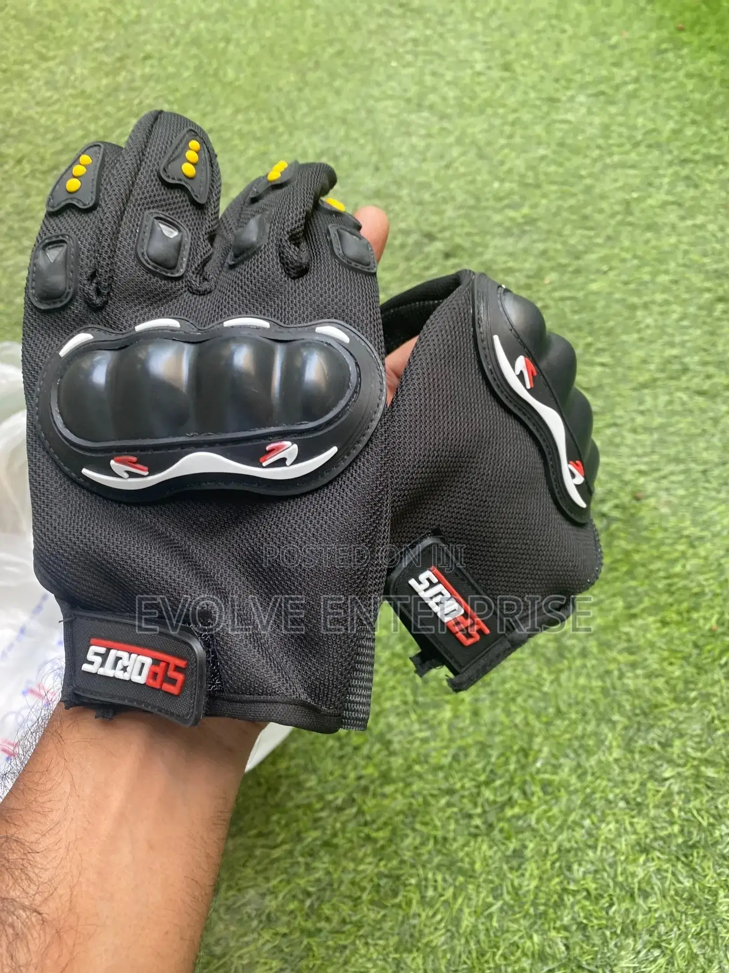 Motorcycle Gloves Breathable Closed Finger Racing Gloves