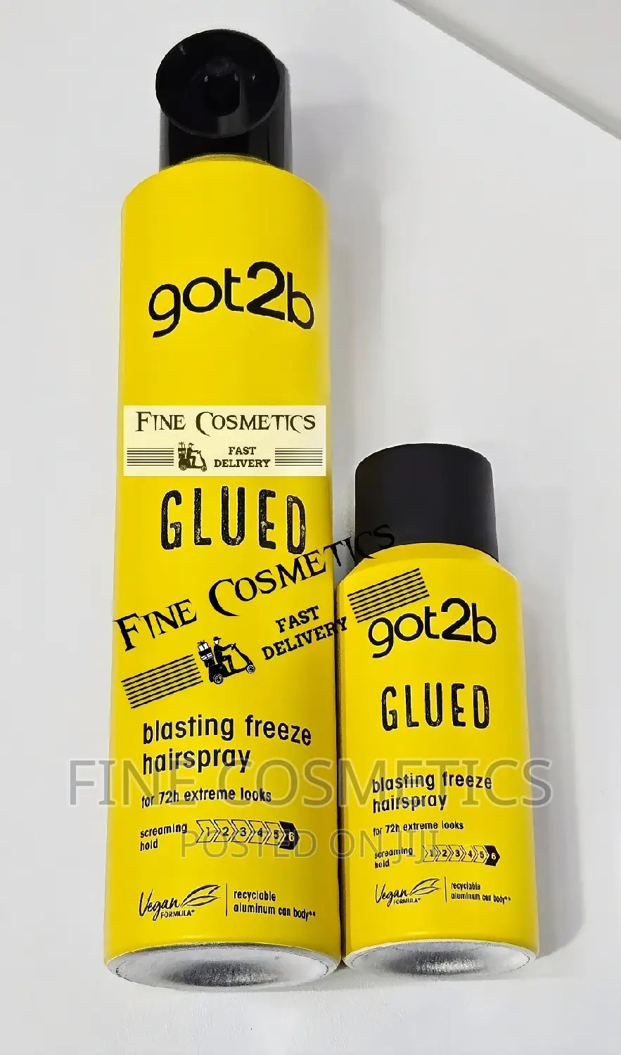 Got2b Glued Hair Spray Blasting Freeze Strong Hold Hairspray