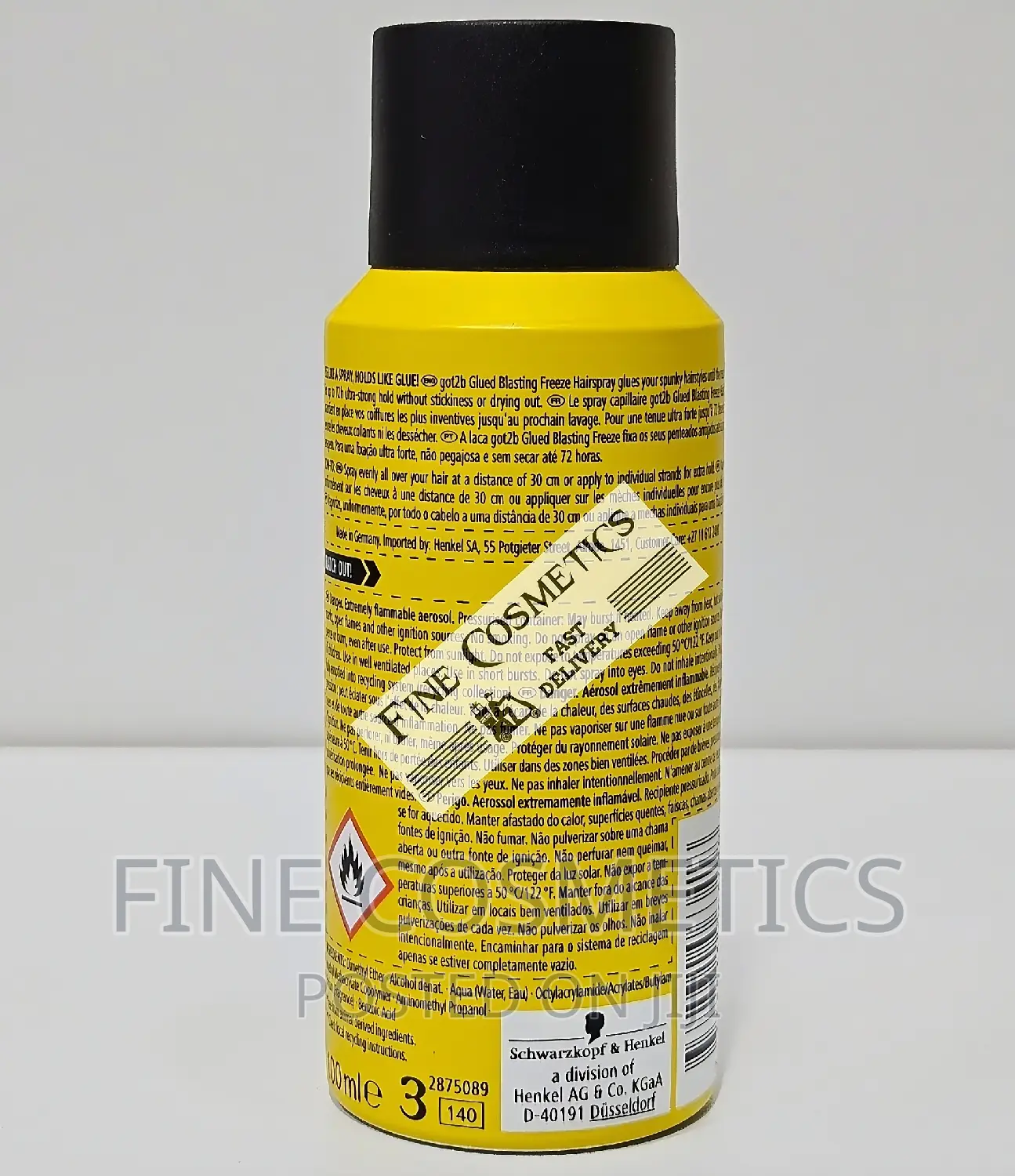 Got2b Glued Hair Spray Blasting Freeze Strong Hold Hairspray