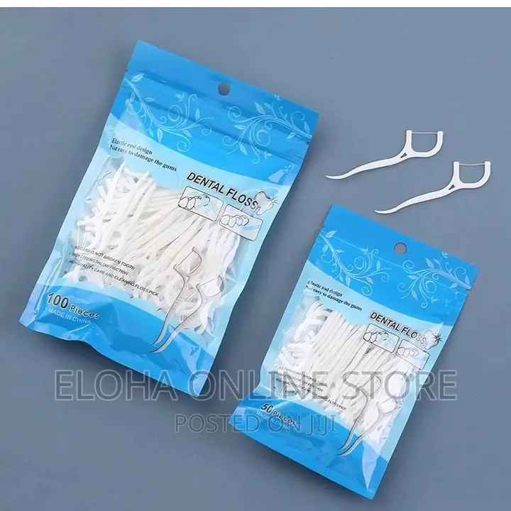 12 Packs Dental Floss Toothpick