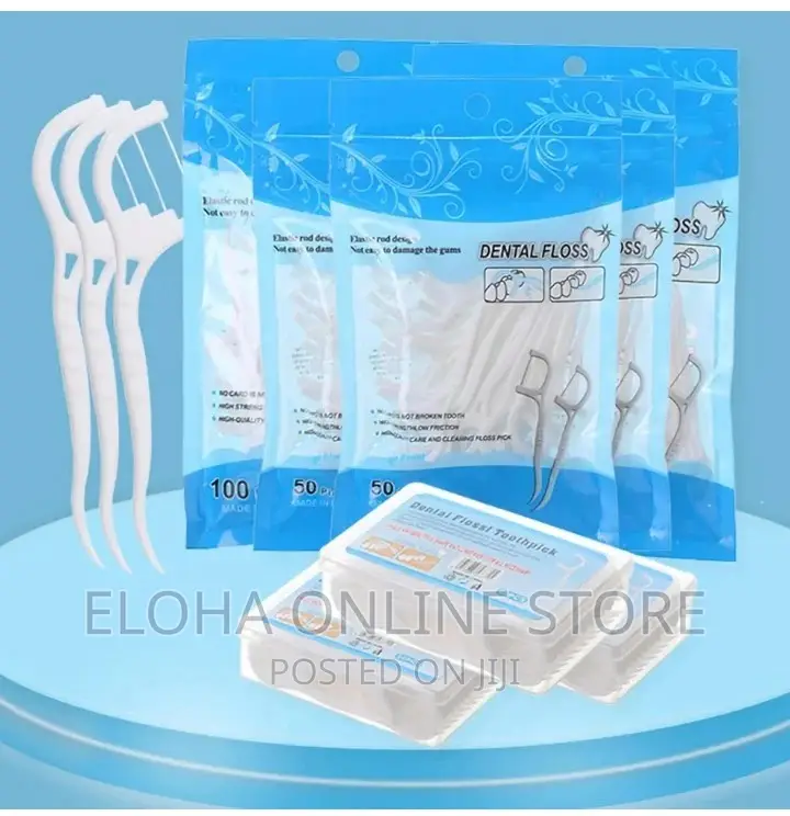 12 Packs Dental Floss Toothpick