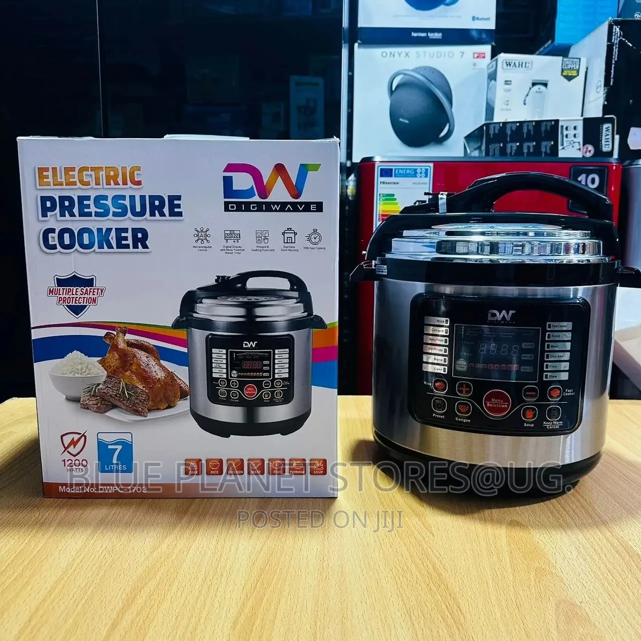 DW "Digiwave" 7.0L Pressure Cookers \\ 1200w \\ DWPC-1703