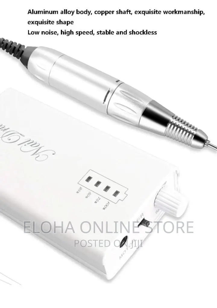 Rechargeable Portable Nail Drill
