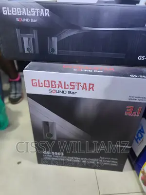 Photo - Global Star Home Theater System Sound Bar/Global Star Woofer