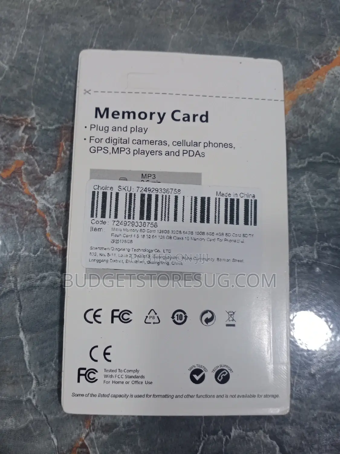 128GB Microdrive SD Card