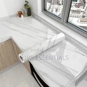 Wallpaper Kitchen Cabinet PVC