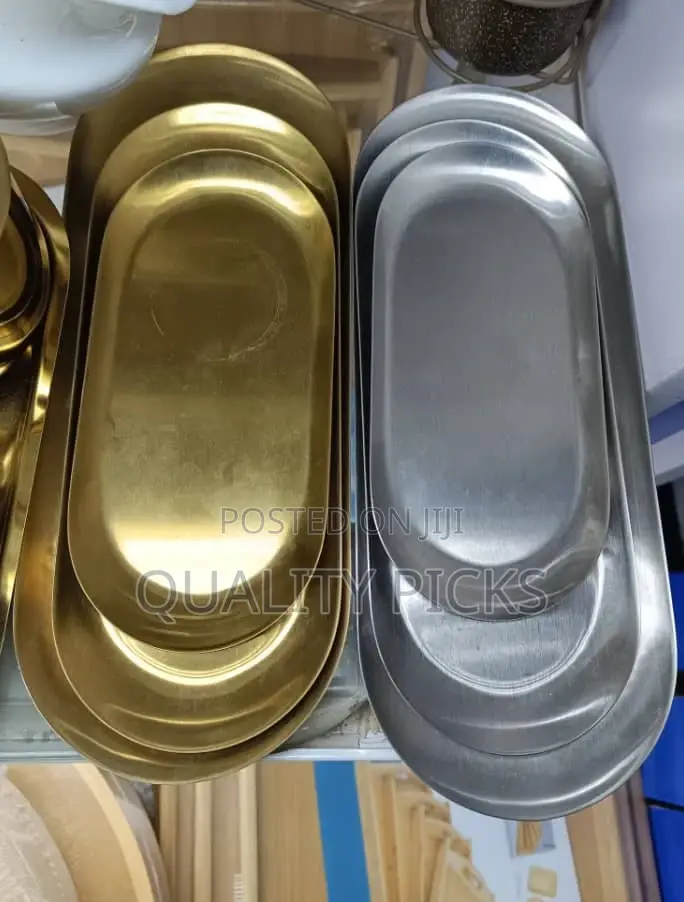 Serving Gold Tray