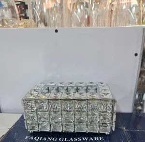Luxury Glass Tissue Box
