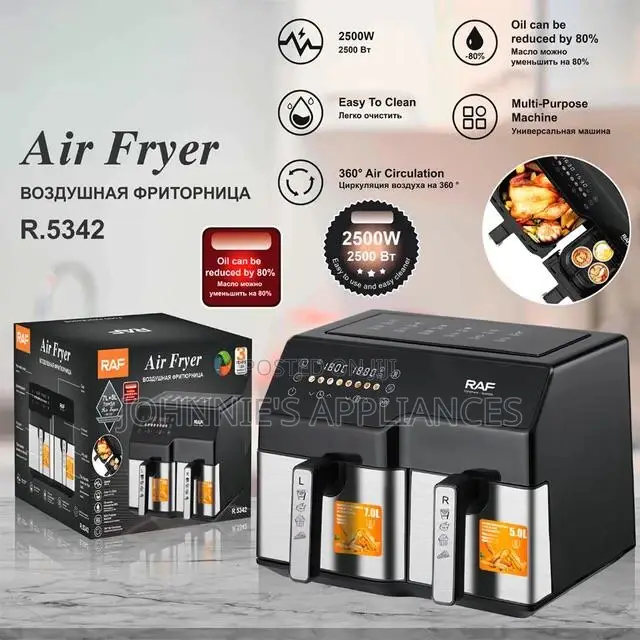 Raff Double Airfryer 12L