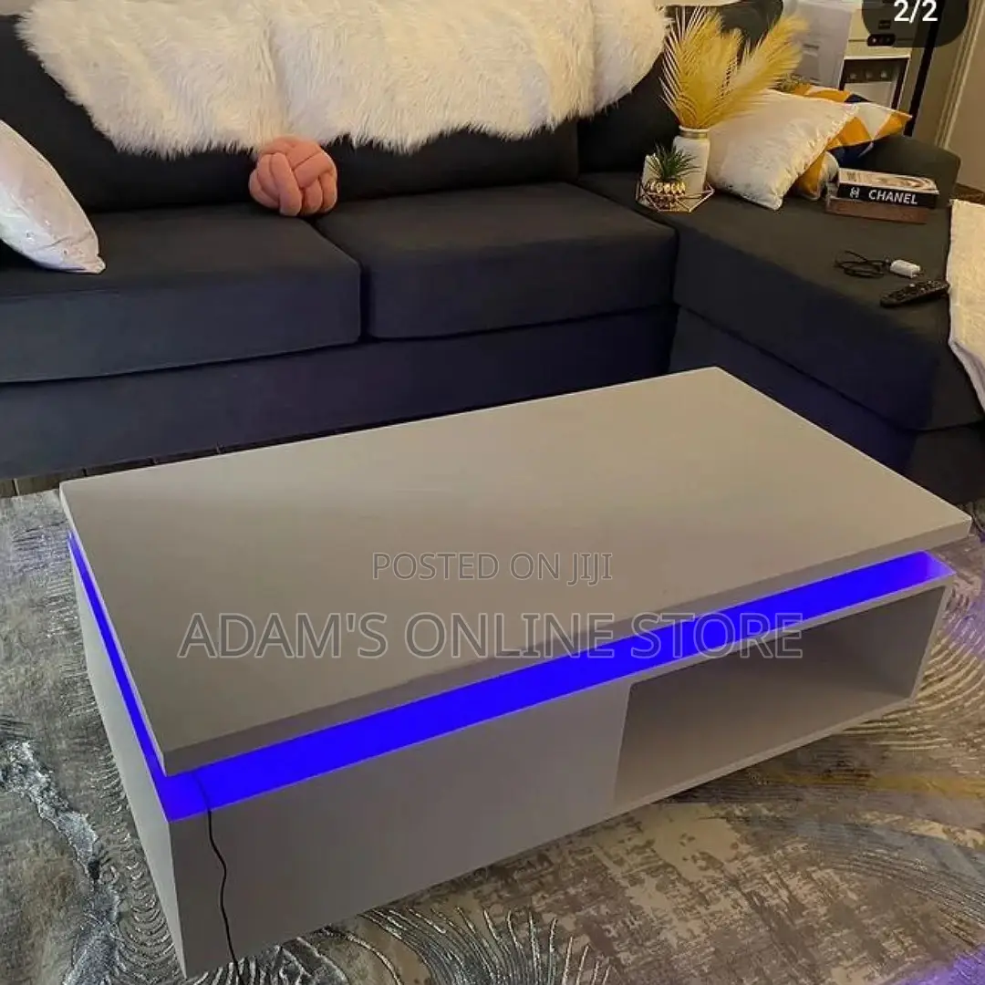 Center Table/Center Table With LED Lights