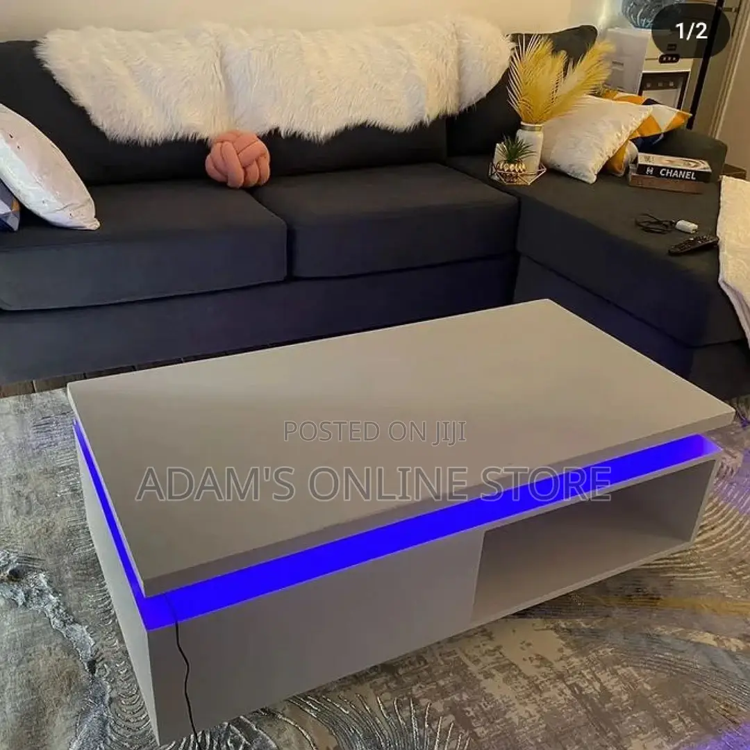 Center Table/Center Table With LED Lights