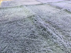 Soft Grey Fluffy Carpets