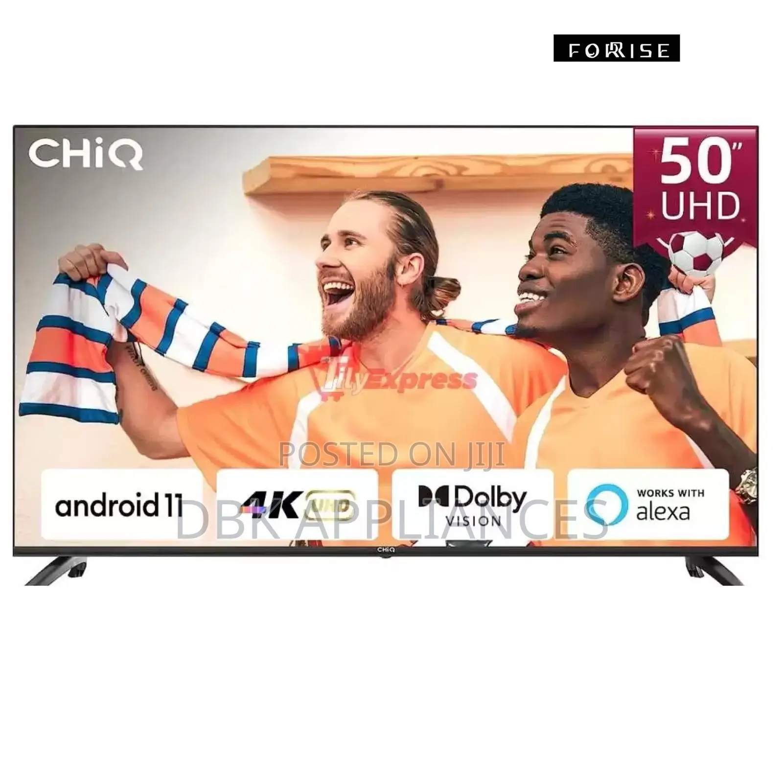 Chiq 50 Inch Pro Latest Model Smart Android Tv