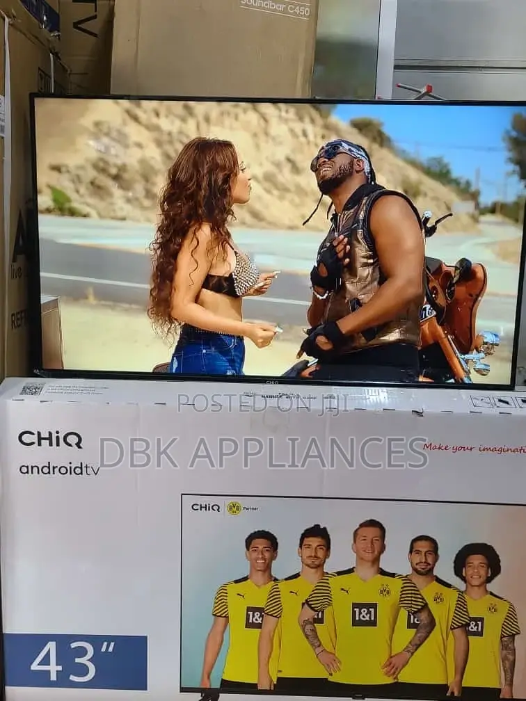 Chiq 43 Inch Andriod Smart Tv Frameless