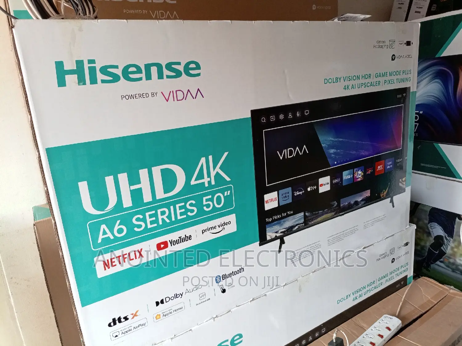 Hisense Tv 50" Uhd A6