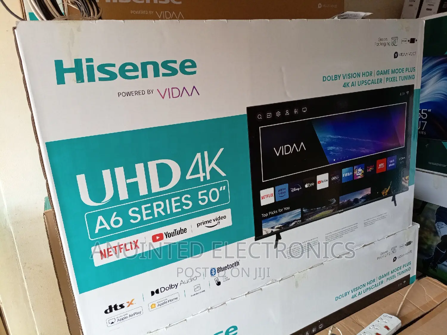 Hisense Tv 50" Uhd A6
