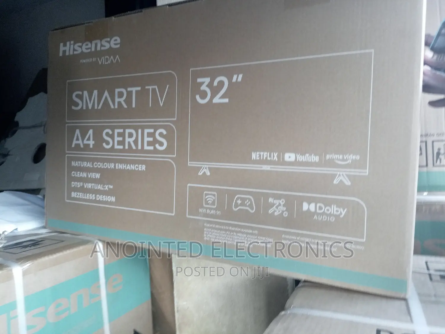 Hisense Tv 32" Smart A4 Series
