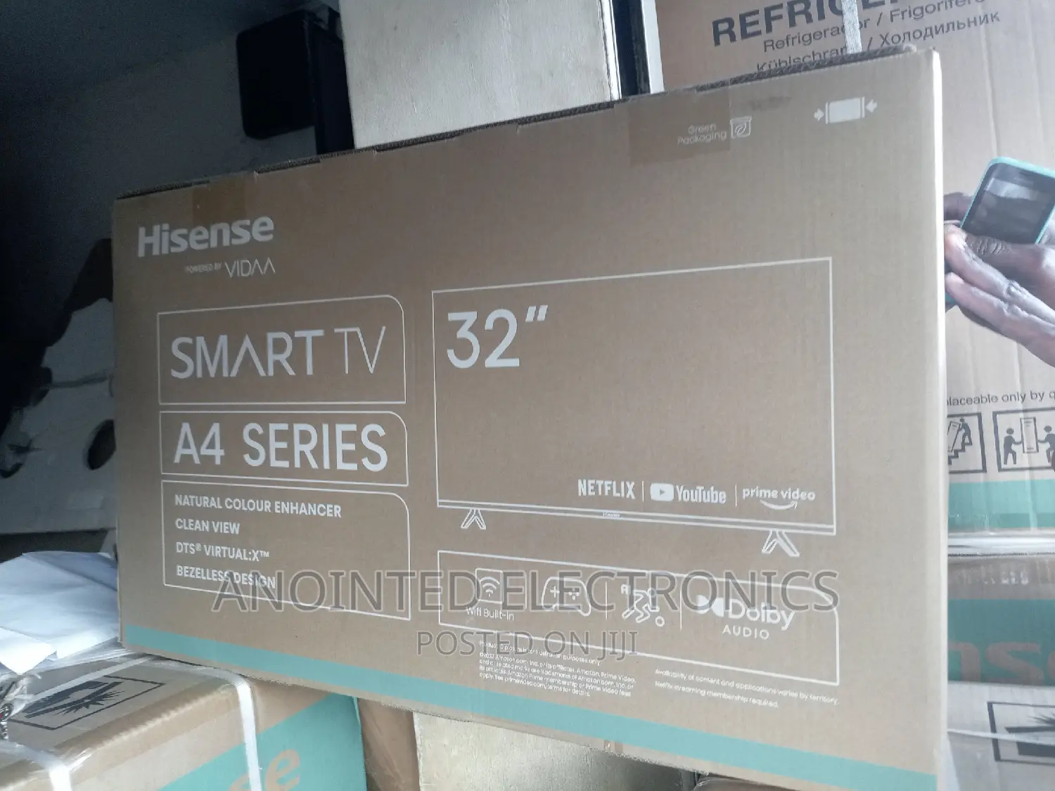 Hisense Tv 32" Smart A4 Series