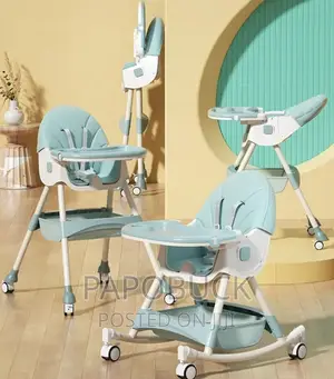 2 in 1 Movable Feeding Chair