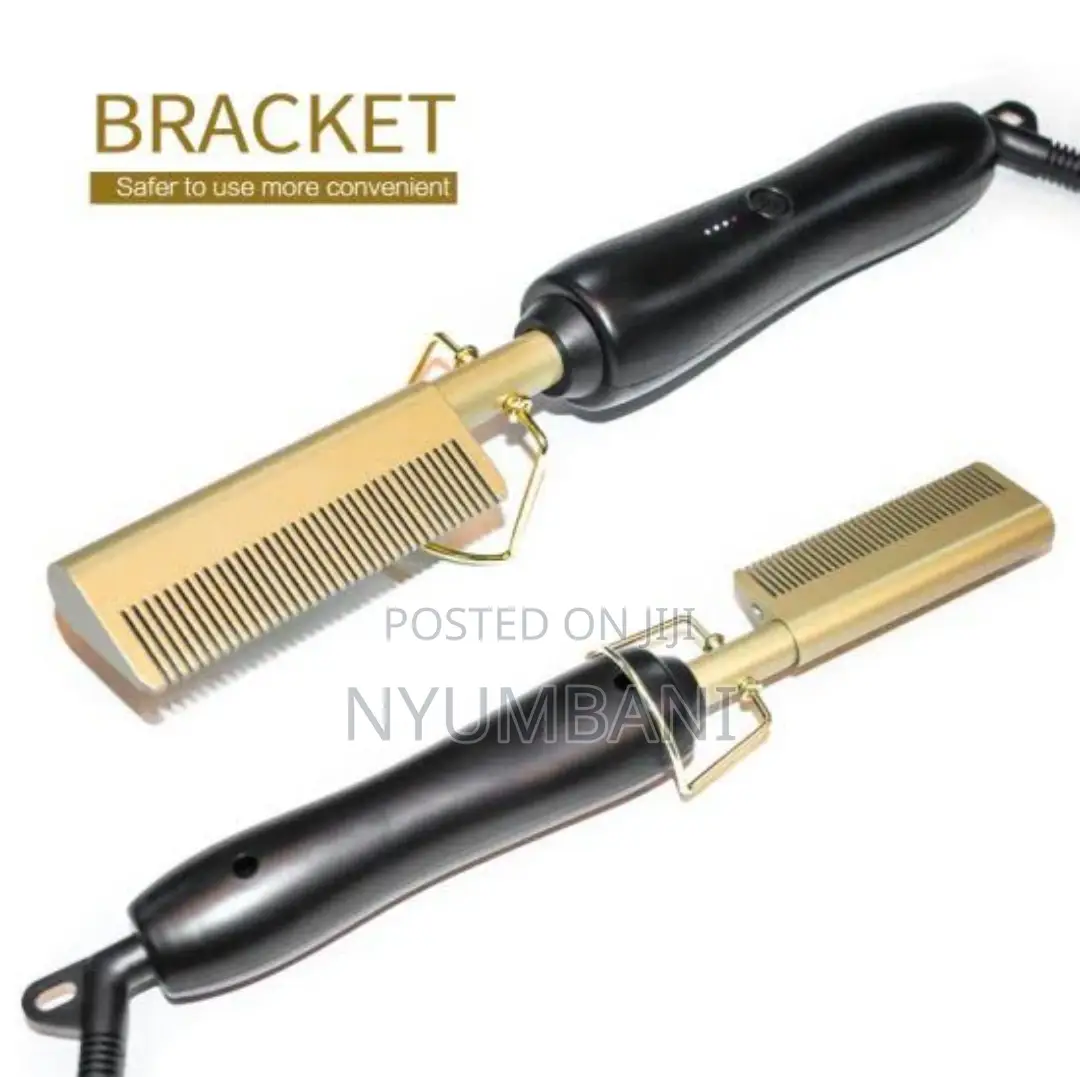 Proffesional Hot Comb Hair Straightener